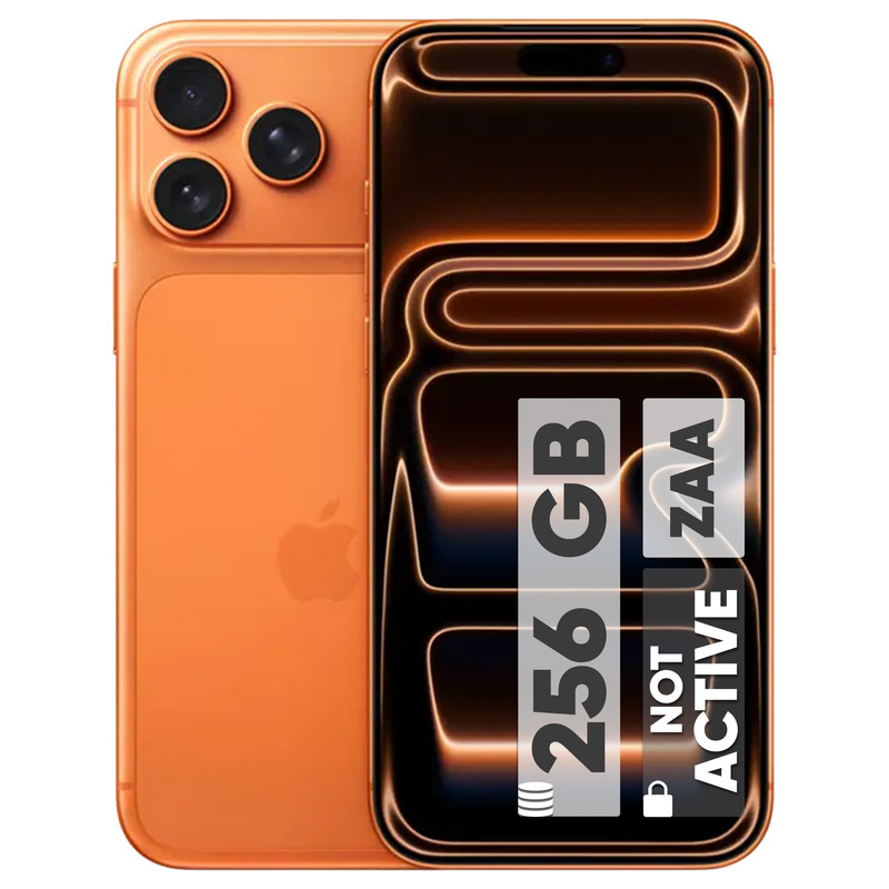 گوشی موبایل اپل مدل iPhone 17 Pro Max ZAA تک سیم کارت + eSim ظرفیت 256 گیگابایت و رم 12 گیگابایت – نات اکتیو