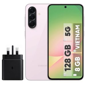 گوشی موبایل سامسونگ مدل Galaxy A56 دو سیم کارت ظرفیت 128 گیگابایت و رم 8 گیگابایت – ویتنام – به همراه شارژر 45 وات سامسونگ