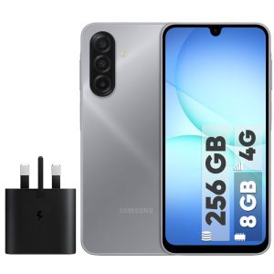 گوشی موبایل سامسونگ مدل Galaxy A17 4G دو سیم کارت ظرفیت 256 گیگابایت و رم 8 گیگابایت – به همراه شارژر 25 وات سامسونگ