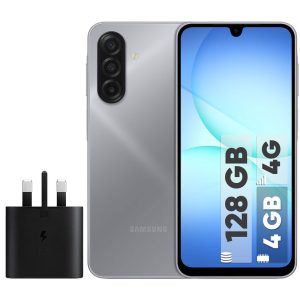 گوشی موبایل سامسونگ مدل Galaxy A17 4G دو سیم کارت ظرفیت 128 گیگابایت و رم 4 گیگابایت – به همراه شارژر 25 وات سامسونگ